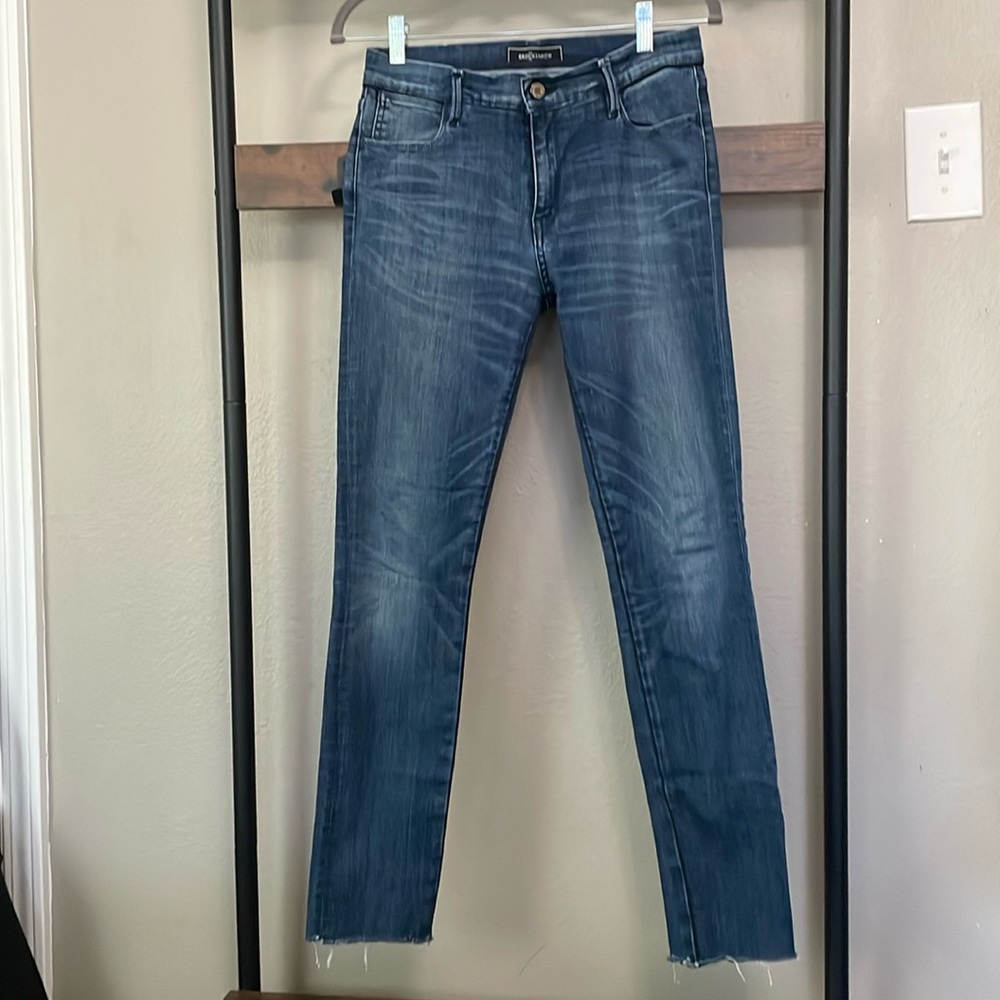 Brockenbow Emma Skinny jeans with raw hem women’s 28  #33